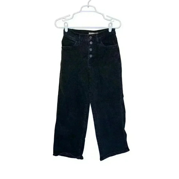 LEVIS MILE HIGH CROPPED WIDE LEG SIZE 26 - Picture 1 of 9